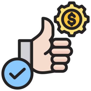 icon giá thành hợp lý