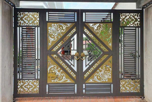 làm cổng sắt tại hà đông hà nội