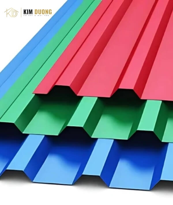 mái tôn thường 1 lớp