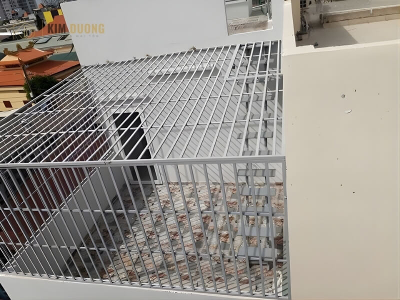 công trình chuồng cọp của khách hàng ở cầu giấy hà nội