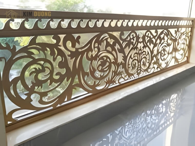 công trình lan can sắt ban công tại thường tín hà nội
