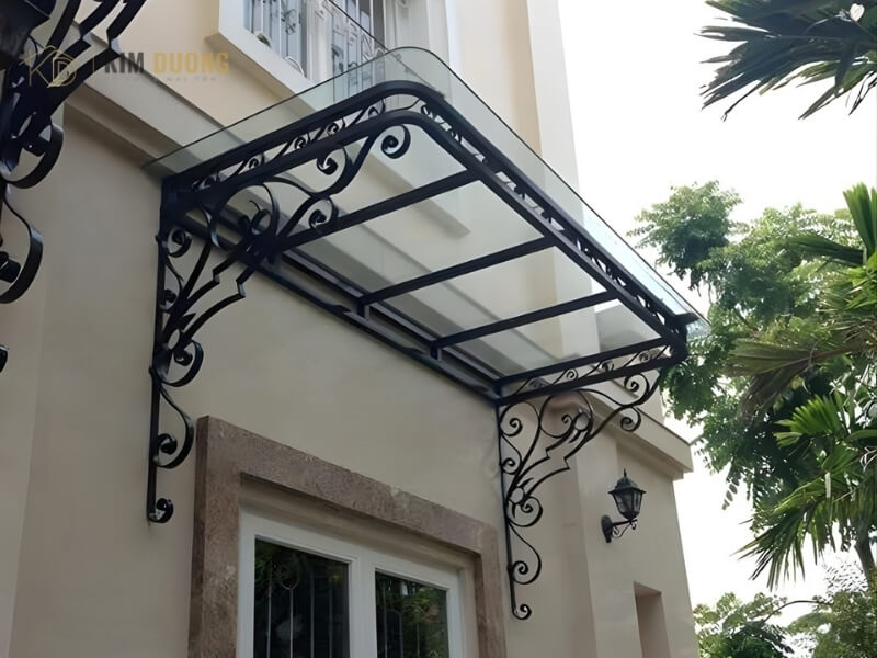 công trình mái kính che của sổ ở quảng ninh