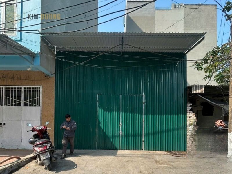 công trình nhà kho lợp tôn thường tại hà đông - hà nội