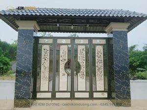 mái cổng tôn giả ngói đẹp