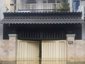 mái hiên tôn giả ngói âm dương