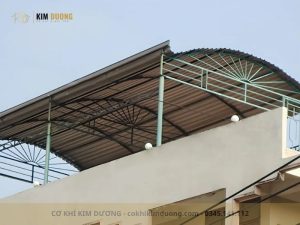 mái vòm sân thượng đẹp