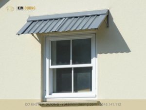 mẫu mái che cửa sổ bằng tôn