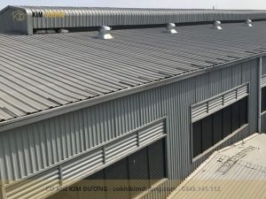 mẫu mái tôn thường lợp nhà xưởng