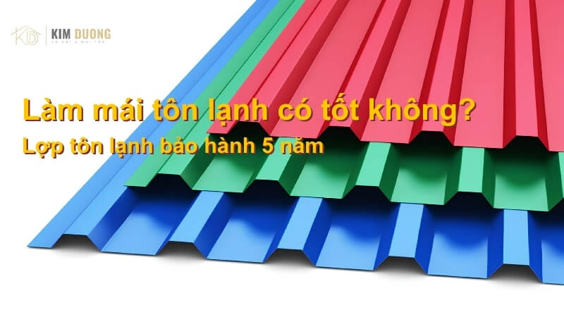 mái tôn lạnh