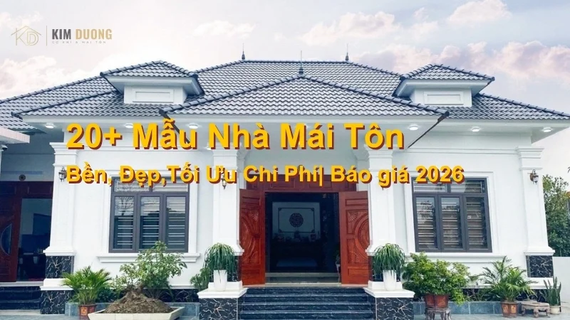 nhà mái tôn